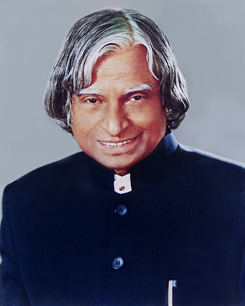 Porträt von A. P. J. Abdul Kalam