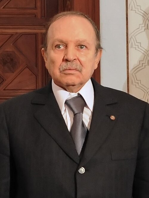 Porträt von Abd al-Aziz Bouteflika