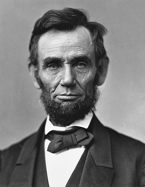 Porträt von Abraham Lincoln