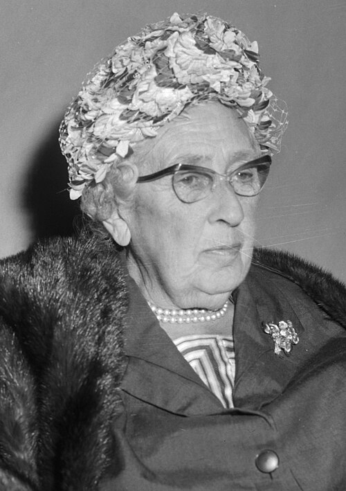 Porträt von Agatha Christie