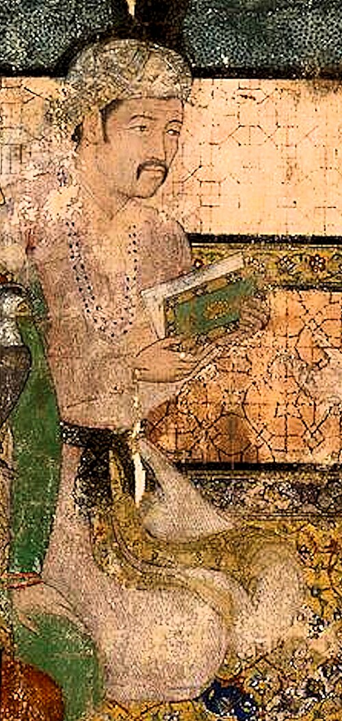 Porträt von Akbar