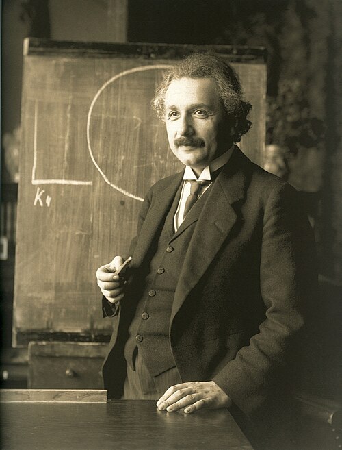 Porträt von Albert Einstein