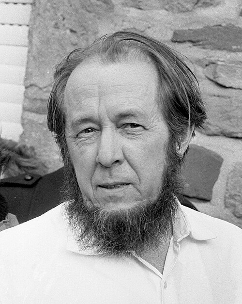 Porträt von Alexander Issajewitsch Solschenizyn