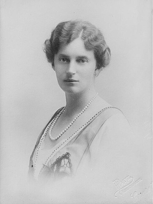 Porträt von Alexandrine zu Mecklenburg