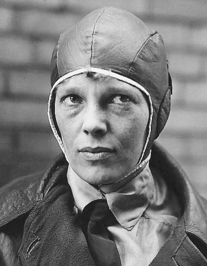 Porträt von Amelia Earhart
