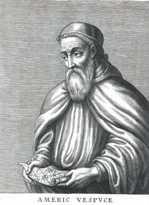 Porträt von Amerigo Vespucci