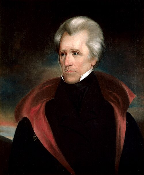 Porträt von Andrew Jackson