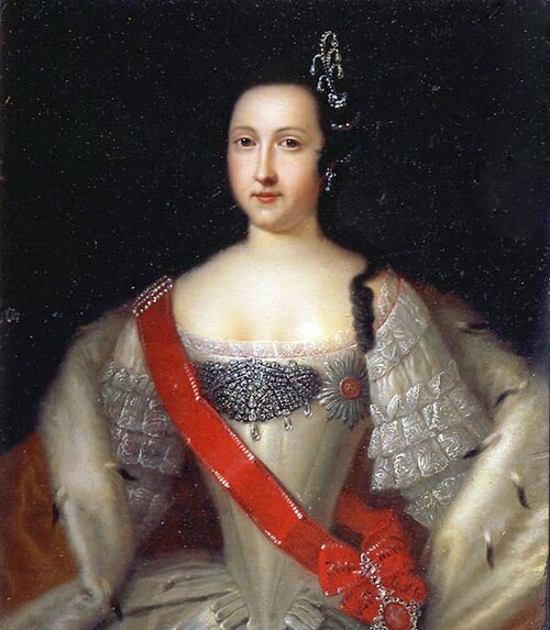 Porträt von Anna Leopoldowna