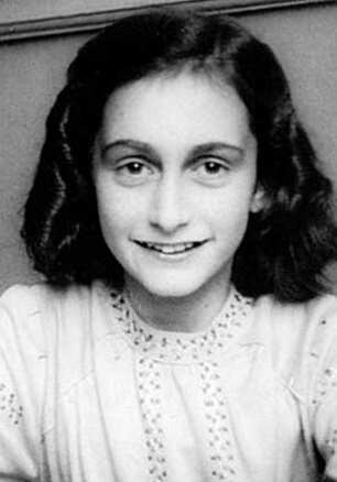 Porträt von Anne Frank