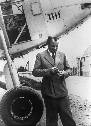Porträt von Antoine de Saint-Exupéry