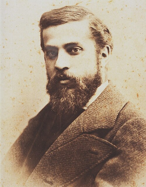 Porträt von Antoni Gaudí