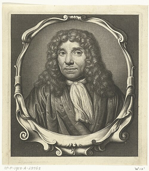 Porträt von Antonie van Leeuwenhoek
