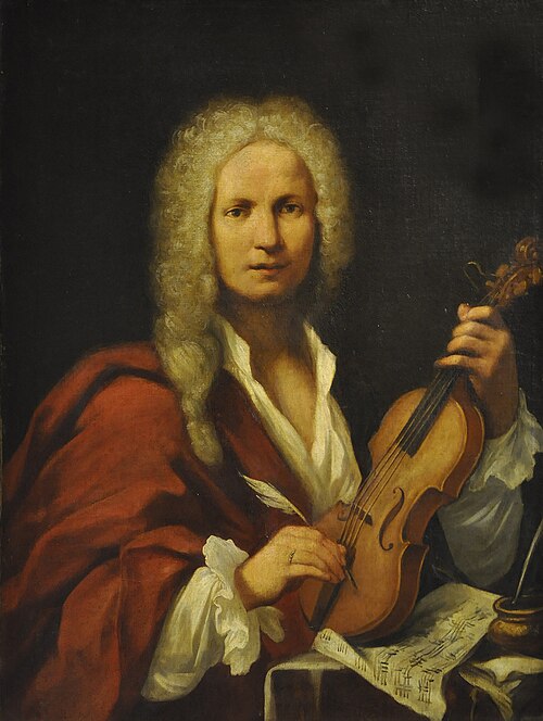 Porträt von Antonio Vivaldi