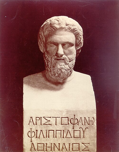 Porträt von Aristophanes