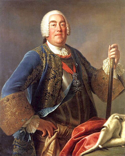 Porträt von August III.