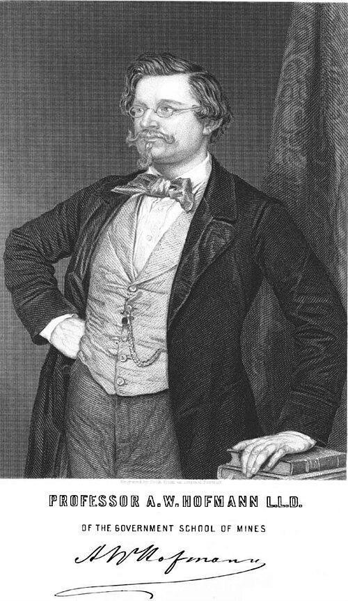 Porträt von August Wilhelm von Hofmann