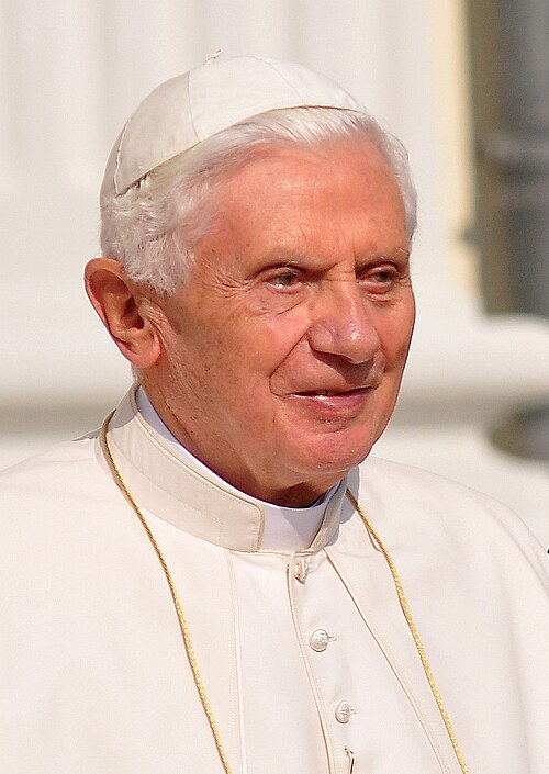 Porträt von Benedikt XVI.