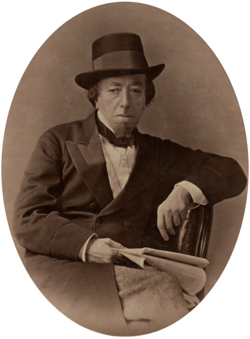 Porträt von Benjamin Disraeli