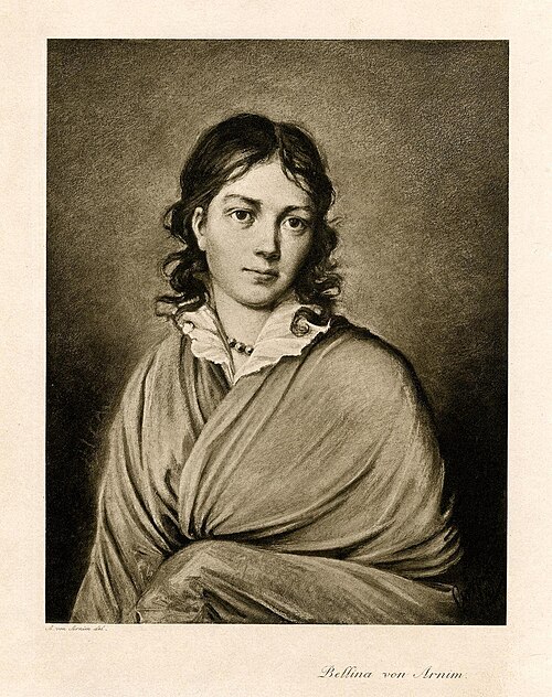 Porträt von Bettina von Arnim