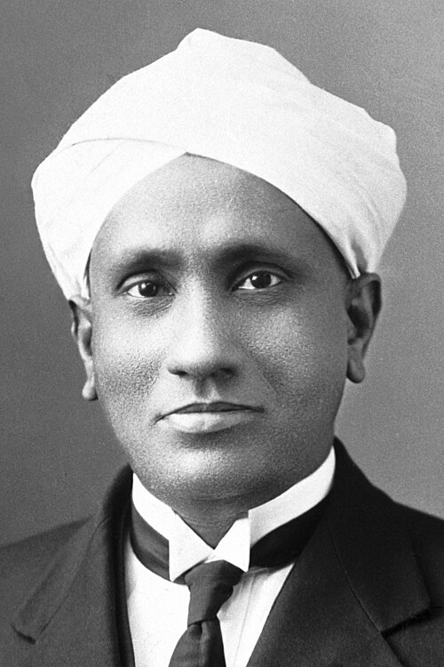 Porträt von C. V. Raman