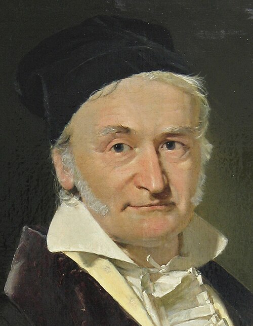 Porträt von Carl Friedrich Gauß