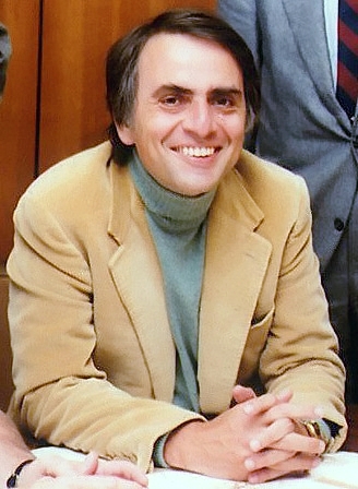 Porträt von Carl Sagan