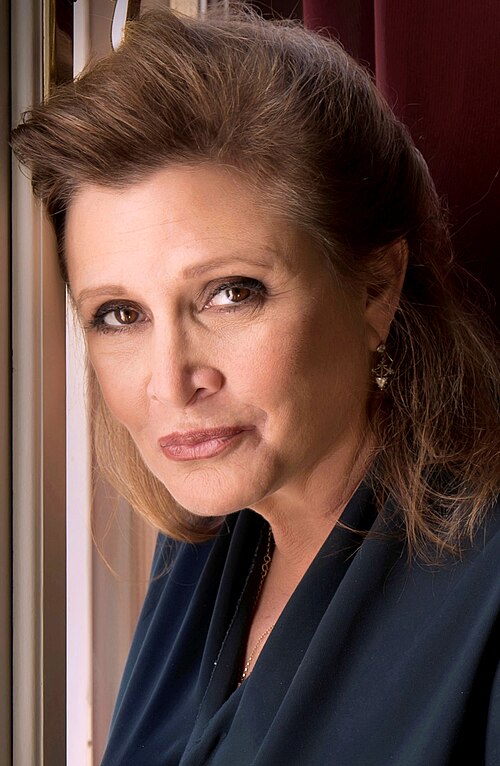 Porträt von Carrie Fisher