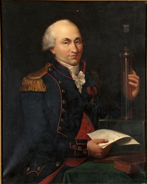Porträt von Charles Augustin de Coulomb