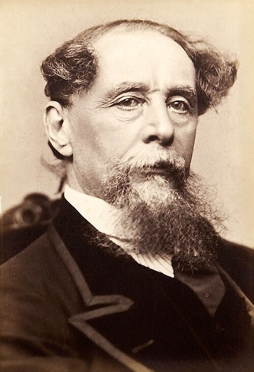 Porträt von Charles Dickens