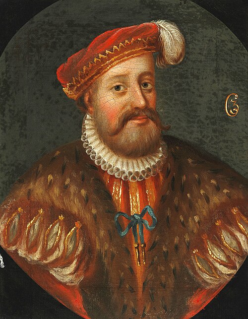 Porträt von Christian III.