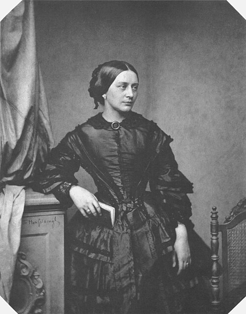 Porträt von Clara Schumann