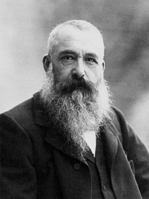 Porträt von Claude Monet