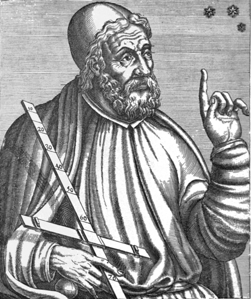 Porträt von Claudius Ptolemäus