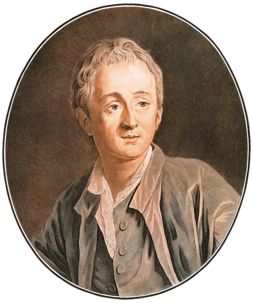 Porträt von Denis Diderot