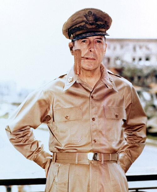 Porträt von Douglas MacArthur