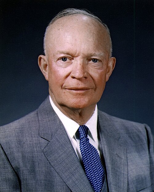 Porträt von Dwight D. Eisenhower