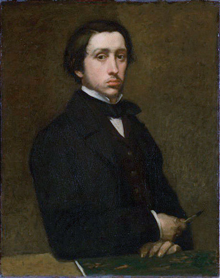 Porträt von Edgar Degas