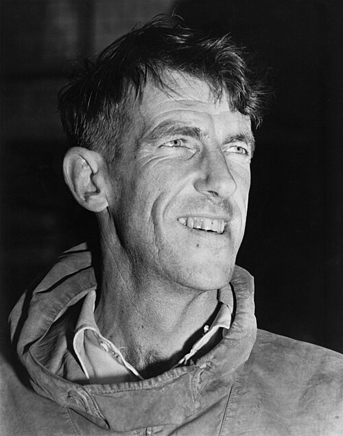 Porträt von Edmund Hillary