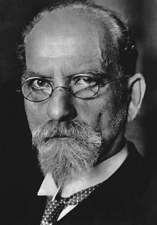 Porträt von Edmund Husserl
