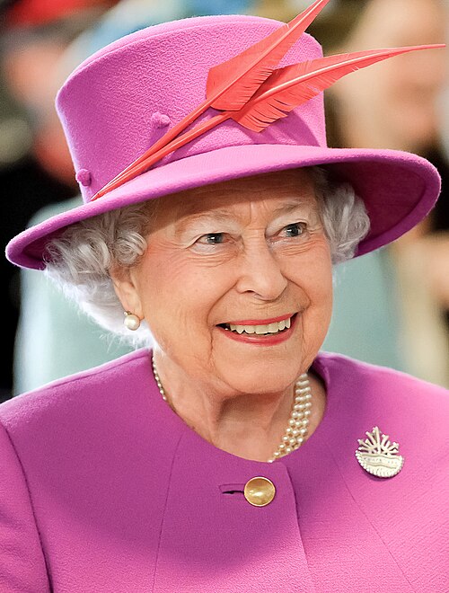 Porträt von Elisabeth II.