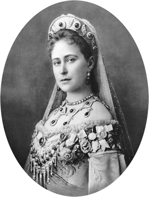 Porträt von Elisabeth von Hessen-Darmstadt