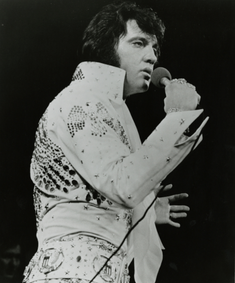 Porträt von Elvis Presley
