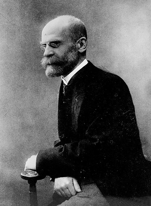 Porträt von Émile Durkheim