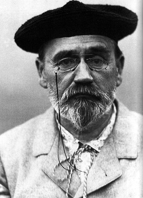 Porträt von Émile Zola