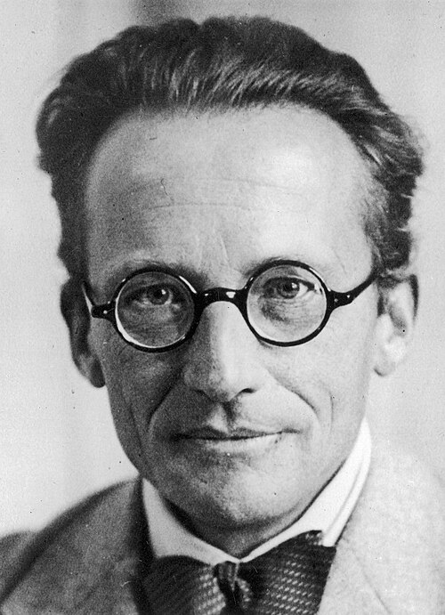 Porträt von Erwin Schrödinger