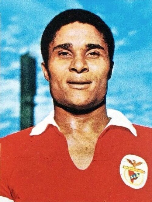 Porträt von Eusébio