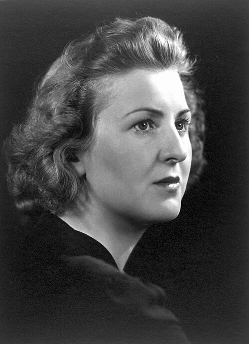 Porträt von Eva Braun