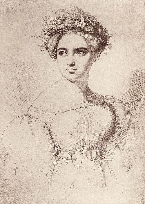 Porträt von Fanny Hensel