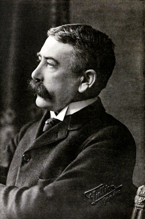 Porträt von Ferdinand de Saussure