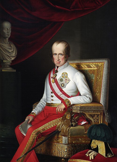 Porträt von Ferdinand I von Österreich